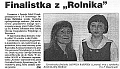 Finalistka z Rolnika Tygodnik Nadwislasnki 2009-04-30